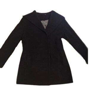 Calvin Klein deep purple overcoat